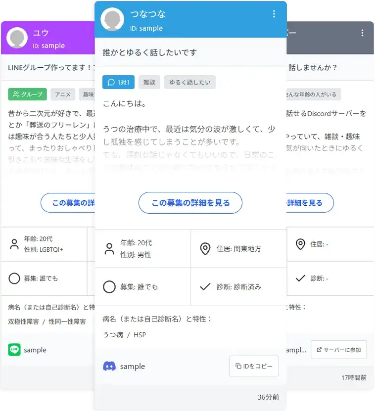 投稿サンプル